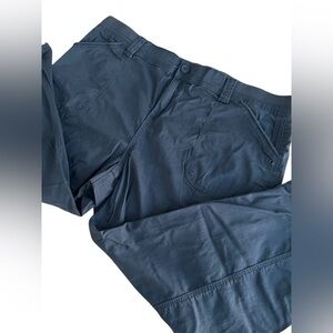 Navy Style & Co Capris Cropped Cargo Pants Women’s Size 18